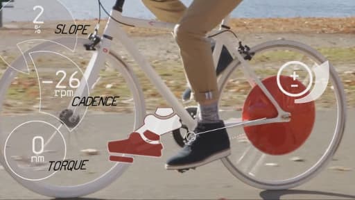 Le Copenhagen Wheel est une roue "intelligente" motrice et reliée à votre téléphone portable.