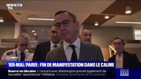1er-mai: "La manifestation s'est mieux déroulée que ce que l'on pouvait craindre", affirme Bruno Retailleau
