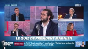 Qui a passé sa soirée à répéter le mot "rassemblement" ? ... Relevez le quiz du Président Magnien ! - 14/10