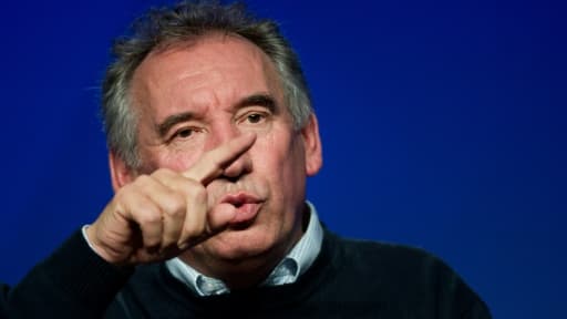 Le leader centriste François Bayrou, le 25 septembre 2015 à Guidel (Morbihan)