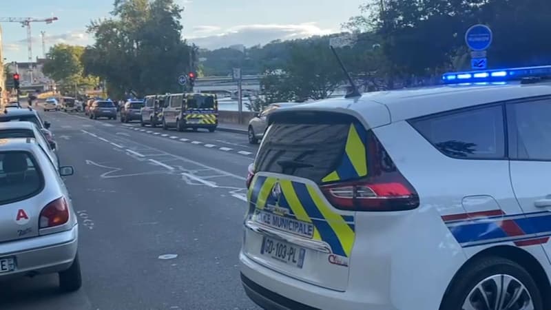 Le quai du Maréchal Joffre, à Lyon, où a eu lieu un accident mortel de trottinette.