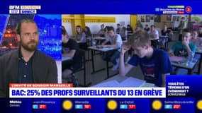 Retraites: Rémi Reynaud, secrétaire général CGT Educ Action à Marseille, revient sur la grève des enseignants lors des épreuves du bac