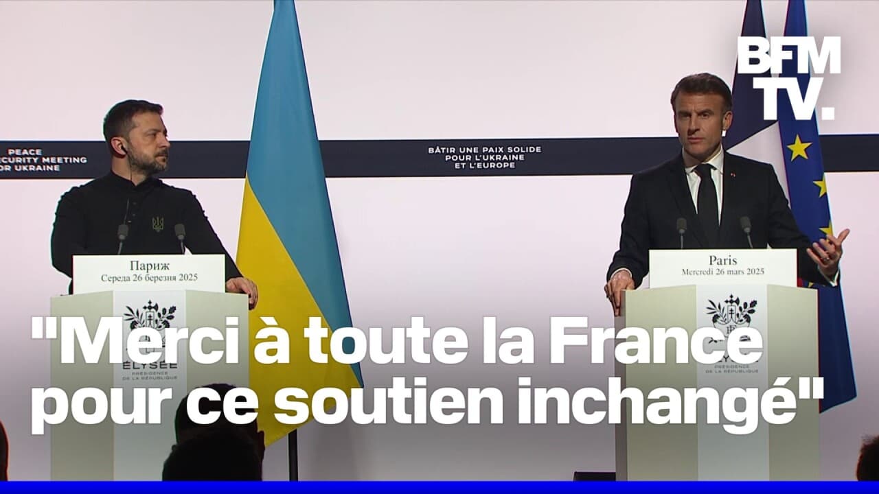 Guerre en Ukraine la prise de parole d'Emmanuel Macron et
