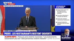 Activités sportives: le préfet Lallement fait le point sur les nouvelles mesures sanitaires à Paris