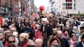 Des manifestants à Lille (Nord), le 1er mai 2023.
