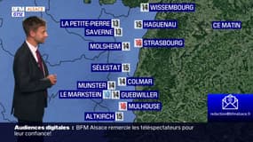Météo Alsace: une journée entre nuages et éclaircies avec des averses, jusqu'à 19°C à Strasbourg