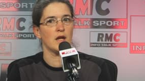 Brigitte Gothière, porte-parole de l'association de défense des animaux L214, ce jeudi sur RMC.