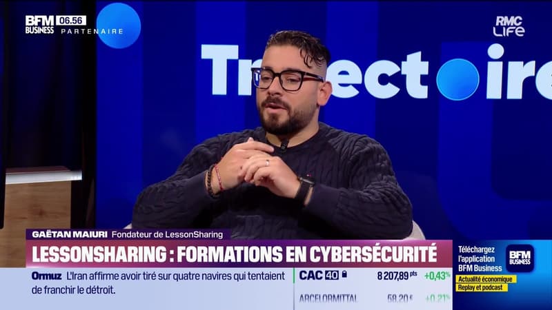 Trajectoire : LessonSharing, formations en cybersécurité - 28/05