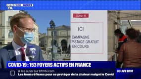 Covid-19: 153 foyers actifs en France (2) - 30/07