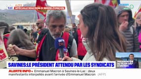Emmanuel Macron à Savines-Le-Lac: le président attendu par les syndicats