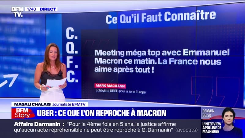 Uber files: ce que l'on reproche à Emmanuel Macron