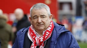Le président du Stade Brestois, Denis Le Saint, le 3 décembre 2023
