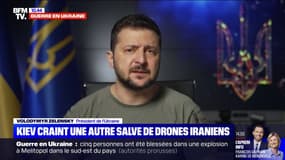 Zelensky affirme que la Russie a commandé "environ 2000 drones" iraniens