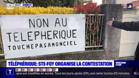 La maire de Sainte-Foy-lès-Lyon organise la contestation contre le téléphérique