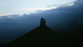 La Butte du Lion à Waterloo en Belgique, le 17 juin 2015