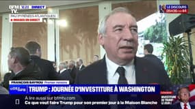 Investiture de Donald Trump: "Si nous ne faisons rien, nous allons être dominés", déclare François Bayrou 