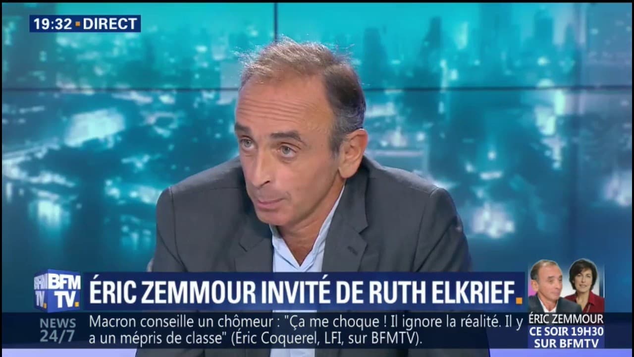 Films Et Séries Tv Avec éric Zemmour Menacé de plainte, Éric Zemmour dénonce "le règne de l'émotion et de la