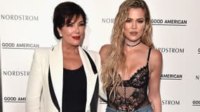 Kris Jenner et Khloe Kardashian en 2016 à Los Angeles