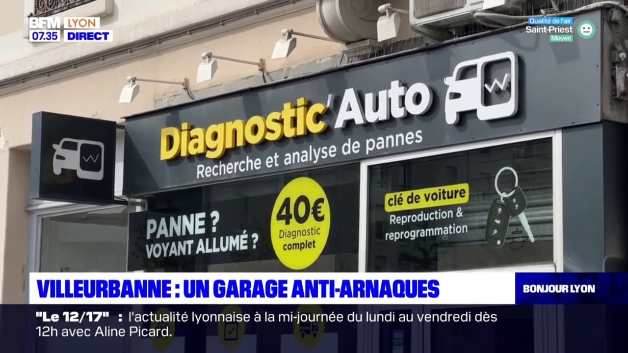 Villeurbanne un garage antiarnaques spécialisé dans le diagnostic