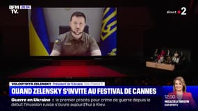 Festival de Cannes: apparition surprise de Volodymyr Zelensky 
