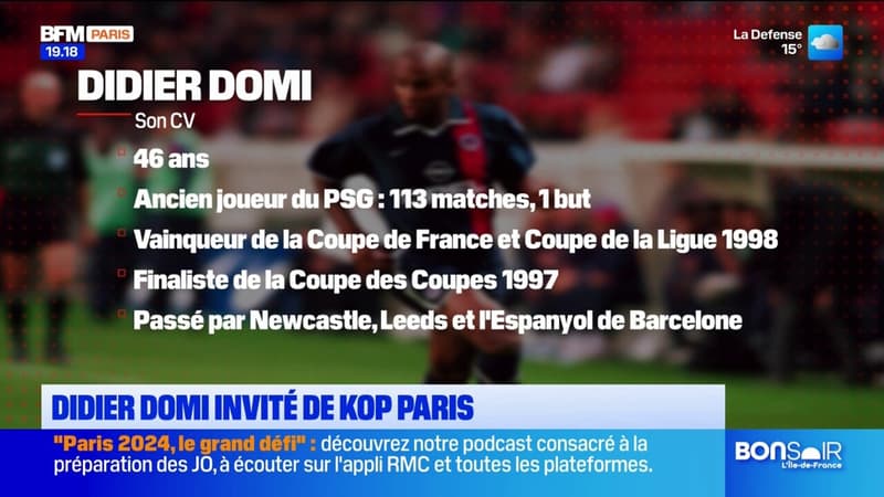 PSG: Didier Domi, ancien joueur devenu conseiller technique pour le club au Qatar (1/1)