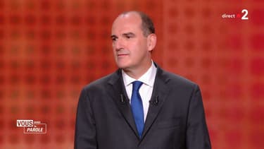 Jean Castex ce jeudi soir à la télévision.