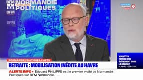 Le Havre: Édouard Philippe constate une contestation "massive"