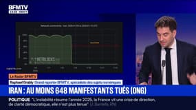 LE RADAR BFM - Manifestations en Iran: comment le régime a organisé ce black-out Internet et téléphone