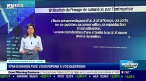 BFM Business avec vous : Que faire dans le cas où un employé veut retirer son consentement concernant l'utilisation de sa photo sur le site de l'employeur ? - 27/06