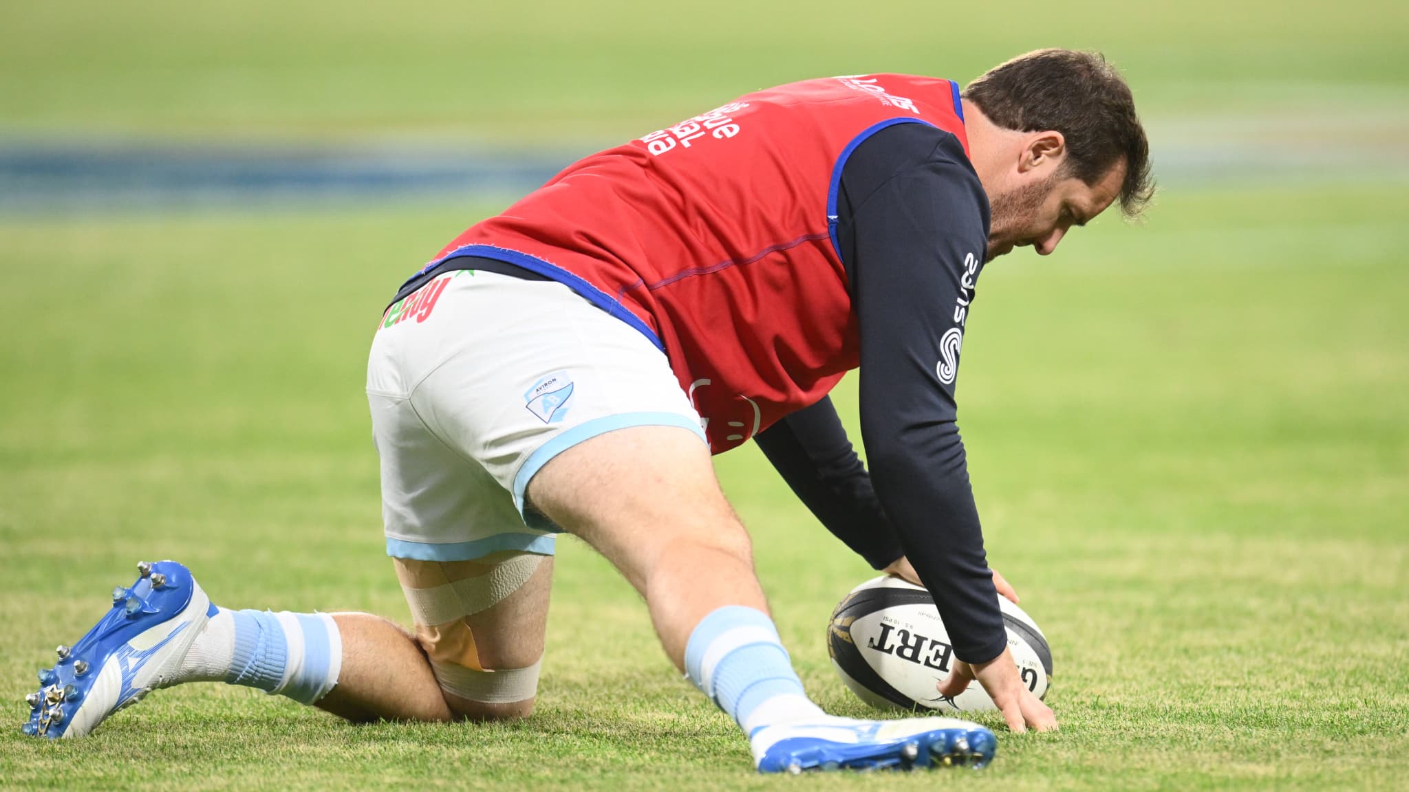Camille Lopez avant le barrage de Top 14 Bayonne-Clermont, le 13 juin 2025.