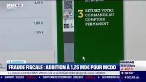  Fraude fiscale : addition à 1,5 Md € pour McDonald’s