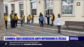 Cannes: des exercices anti-intrusion à l'école