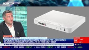 Christophe Outier (Nordnet) : Nordnet propose aux usagers mal desservis par les réseaux filaires un Internet par satellite en très haut débit - 30/03