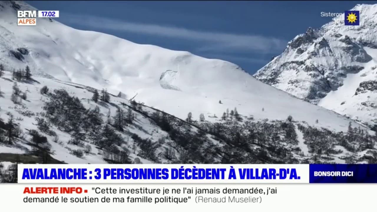 Hautes Alpes Une Avalanche Fait Trois Morts Villar d Ar ne hautes-alpes-une-avalanche-fait-trois-morts-villar-d-ar-ne