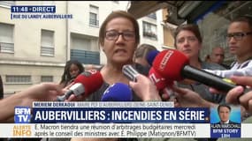 Incendie à Aubervilliers: la maire déplore "un quartier où il y a beaucoup d'habitats anciens dégradés"