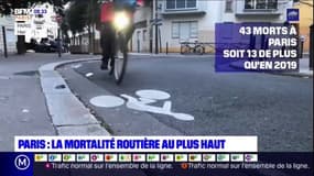 Paris: la mortalité routière au plus haut