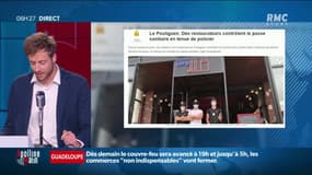 Des restaurateurs contrôlent le passe sanitaire en tenue de policier 