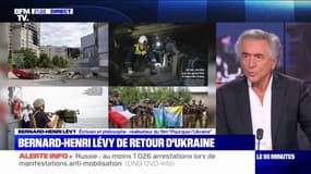Bernard-Henri Lévy, de retour d'Ukraine: "Sur tous les fronts, l'armée russe est en recul"