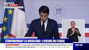 Nombre de cas: selon Gabriel Attal, "ce n'est pas une explosion (...) mais c'est un montée continue et préoccupante"