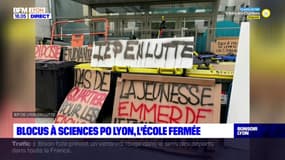 Blocus à Sciences Po Lyon : l'école fermée
