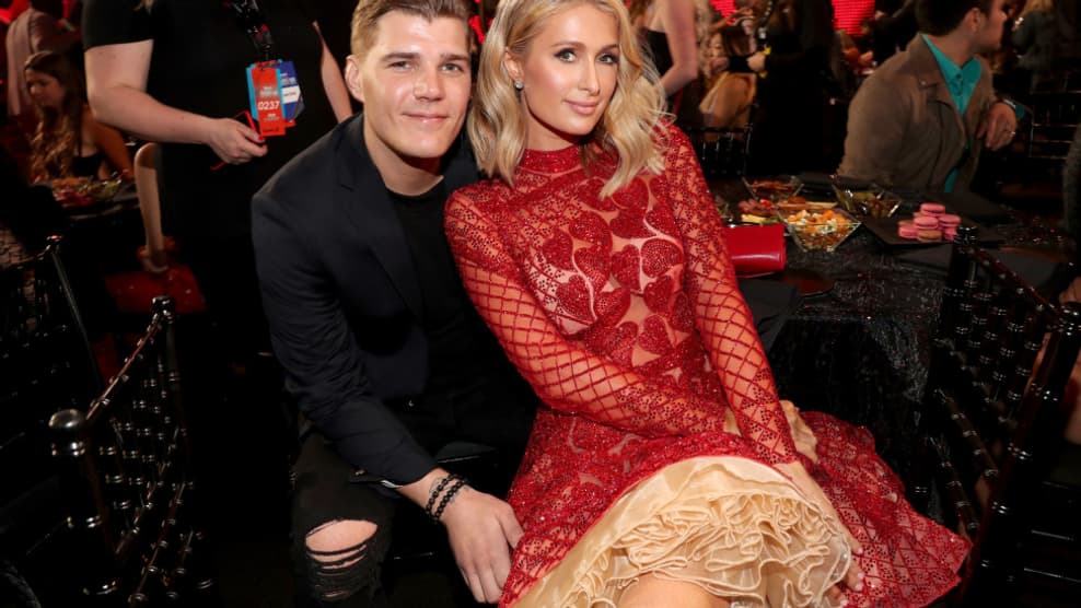Paris Hilton et Chris Zylka en mars 2018 