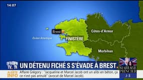 Un détenu fiché S s'échappe de l'hôpital de Brest grâce à des complices