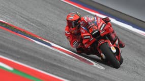 Pecco Bagnaia lors du Grand Prix d'Autriche.