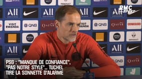 PSG : "Manque de confiance", "pas notre style"... Tuchel tire la sonnette d'alarme