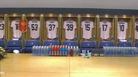 Vestiaire de Manchester