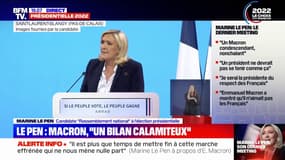 Marine Le Pen sur l'élection: "La question sera finalement assez simple: Macron ou la France ?"