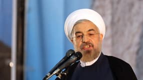 Le président iranion Hassan Rohani, ici le 3 juin dernier, n'écarte pas une coopération avec les Etats-Unis s'ils décident d'intervenir en Irak.