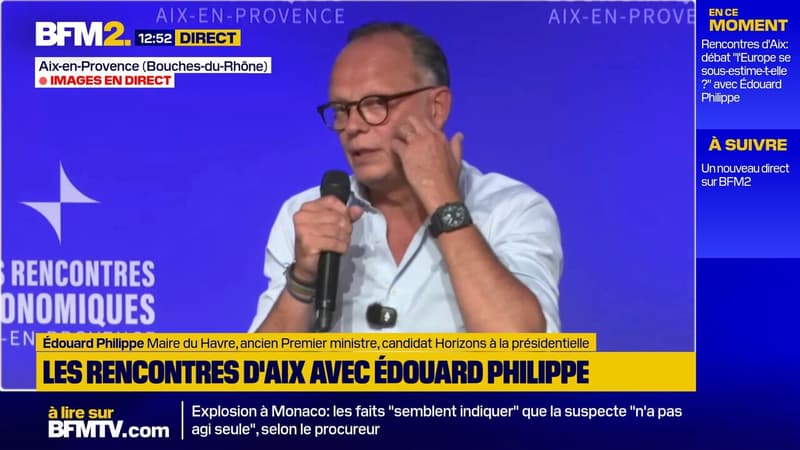 "Les États-Unis ont décidé d'imposer une relation inégale et un traité piteux à l'Europe", estime Édouard Philippe