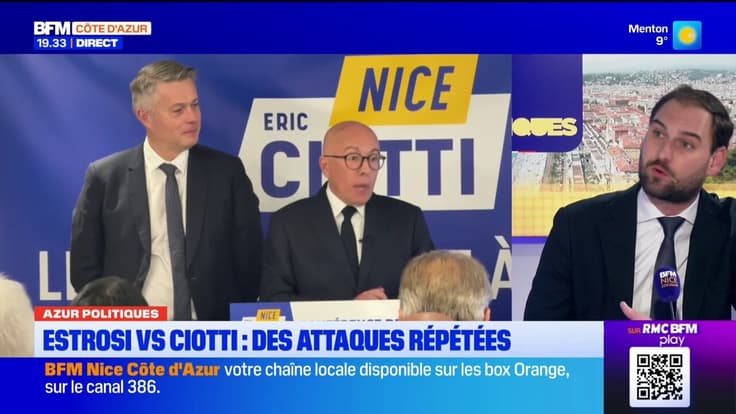 Municipales à Nice : Graig Monettii attaque la candidature d'Eric Ciotti 