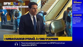 "Nous ne nous arrêterons pas tant que le Hamas ne ramènera pas tous les otages", prévient le représentant permanent d'Israël aux Nations unies